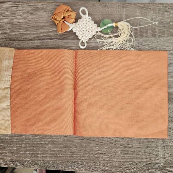 Chinese bags Metallic orange bronze and green NWT - Picture 5 of 5